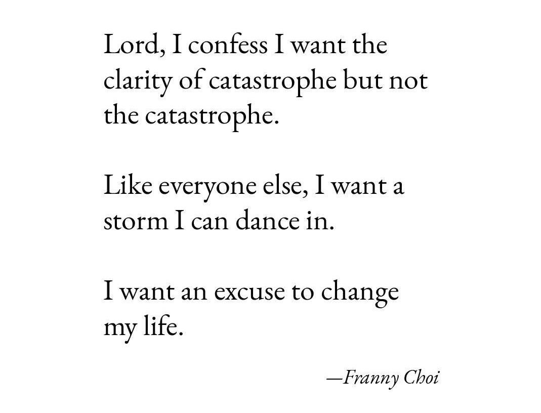 O. (@othuke__umukoro) on Twitter photo —Franny Choi —Franny Choi