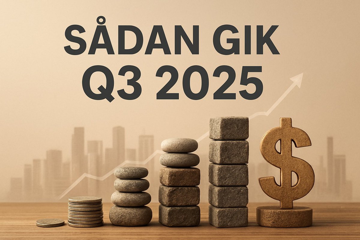 Afkast Q3 og Recession 2026. 
Er guldet den næste bobbel?
youtu.be/WpulkjY2tMg