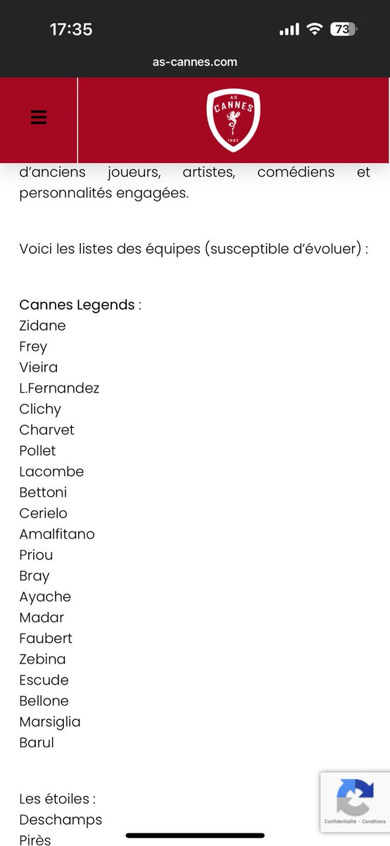 Clementmgrt's tweet image. Belle initiative du club qui met en avant ses légendes 👏
L’équipe des stars ça va être trop le divertissement 😂