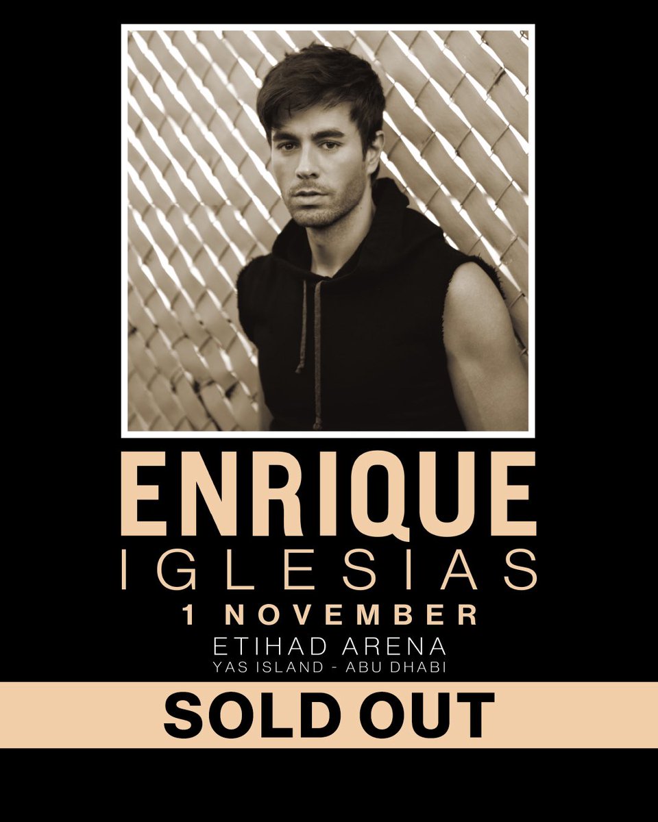 Thank you Abu Dhabi! India see you soon! Don’t miss it.