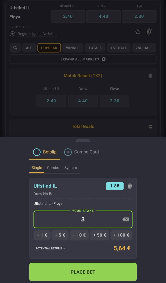 Freebet @ Coolbet

3/5u