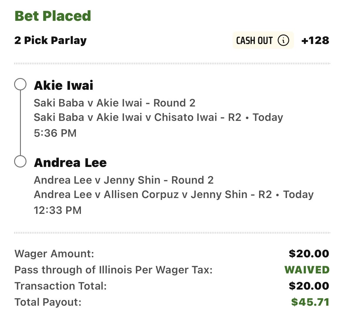 LPGA 3Ball H2Hs at <a href="/DKSportsbook/">DraftKings Sportsbook</a> for 0.4u

More plays at GoldBoys.com