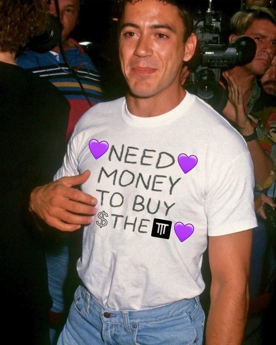 When you are 💯 sure about $THE from <a href="/thenafi/"></a> 💪💜