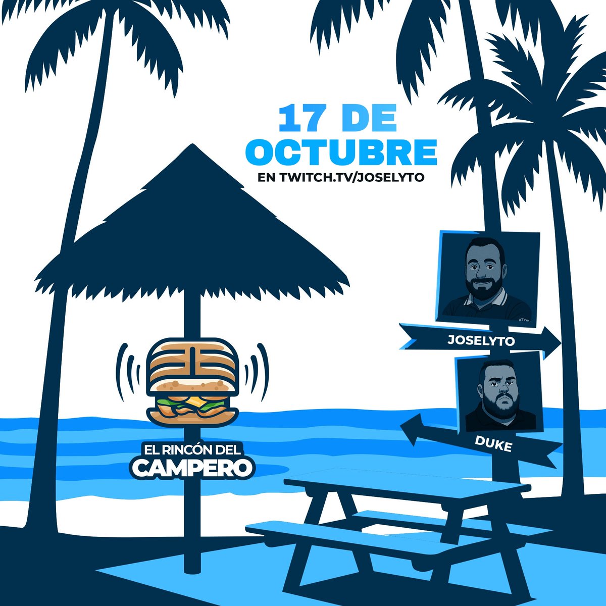 ¡VUELVE EL RINCÓN DEL CAMPERO TRAS EL VERANO! 🌴

Esta vez os traemos un pedazo de artista al podcast que pronto conoceréis 🎸

Nos vemos el 17 de Octubre con <a href="/JoselytoOG/">Joselyto</a> y <a href="/duquee_94/">O2G | Duke</a> 🎙️

#HungryForSuccess