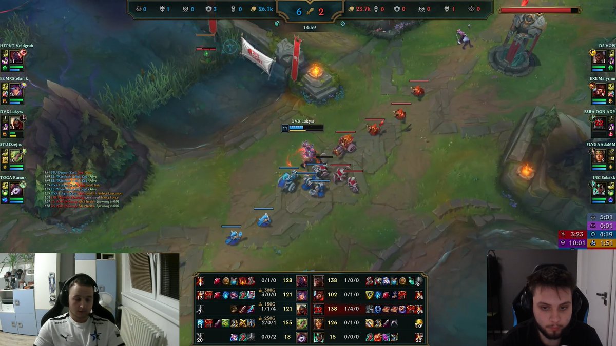 gonna stream czech/slovak inhouses 18CET-22CET
POV+comms🇨🇿 2games
casting🇨🇿 2games
twitch.tv/smarty_lol