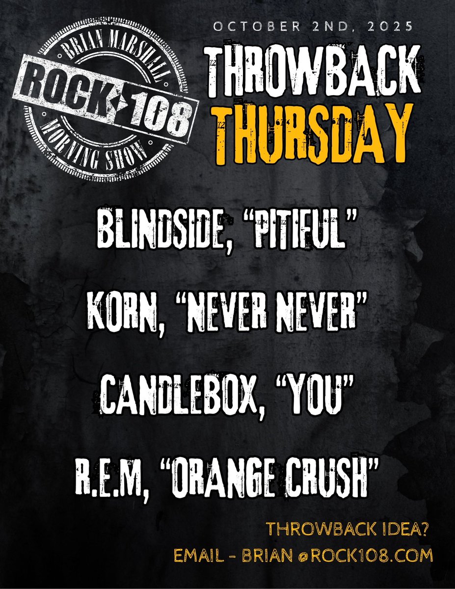 ROCK 108 tweet media