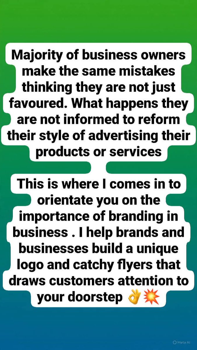 IsmailAsmau3's tweet image. Practically,  trying the  tips i gave out 
 Your social media account used for business should be improved by adding your logo to your profile and flyer to the cover photo page.
Don&apos;t post something that is out of your business line or things that are not really related to