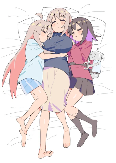 川の字 #おにまいお絵描き #おにまいお絵かき