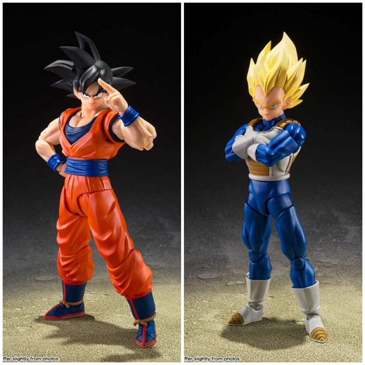 HobbyFigures's tweet photo. From Dragon Ball Z comes SH Figuarts action figures of Son Goku &amp; Vegeta with fully new sculpts!
Available to preorder:

Son Goku ‘Kind Hearted Saiyan’ - https://t.co/9KlaWYBSw5

Vegeta ‘Dangerous Pride’ - https://t.co/GVkM7gzdg9

#vegeta #dragonball #dbz #dragonballz #shfiguarts https://t.co/VWo828LF6k