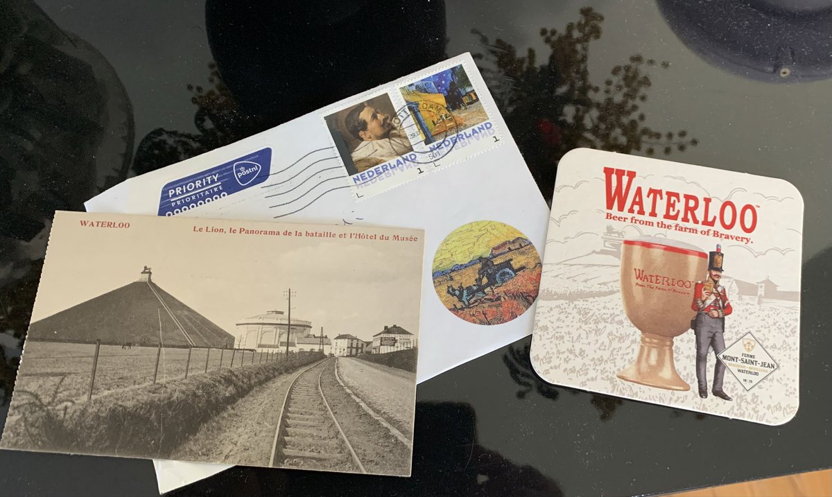MG_1962_73's tweet image. After the Belgian Ardennes, Ypres, and Oosterbeek, Koen was in Waterloo a few days ago. He had a kind thought for me, who is a little far from these historic  places. Thank you @KJvanWijk 👍
#WATERLOO 
#EchtePostlsZoveelleuker
#EchtePostlsZoveelLeuker