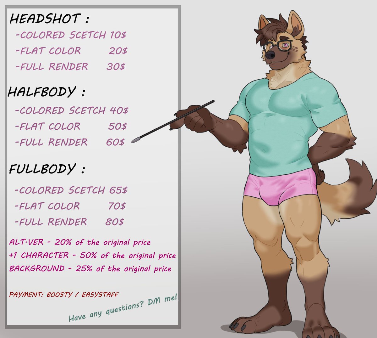 NargMor's tweet image. Comissions open! 🎉