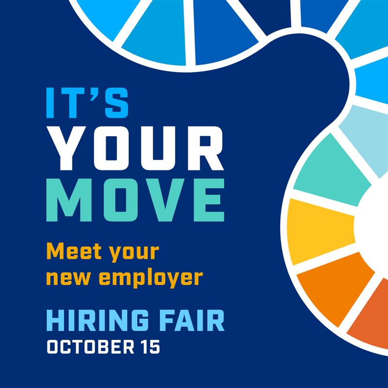 Today only! Drop into the Glass Box (CAT) between 9 AM – 4 PM for Industry Resume Reviews &amp; Mock Interviews — your chance to sharpen your skills and get real-time feedback from professionals before the big day.

Then mark your calendars, because Oct. 15 is the NAIT Hiring Fair!