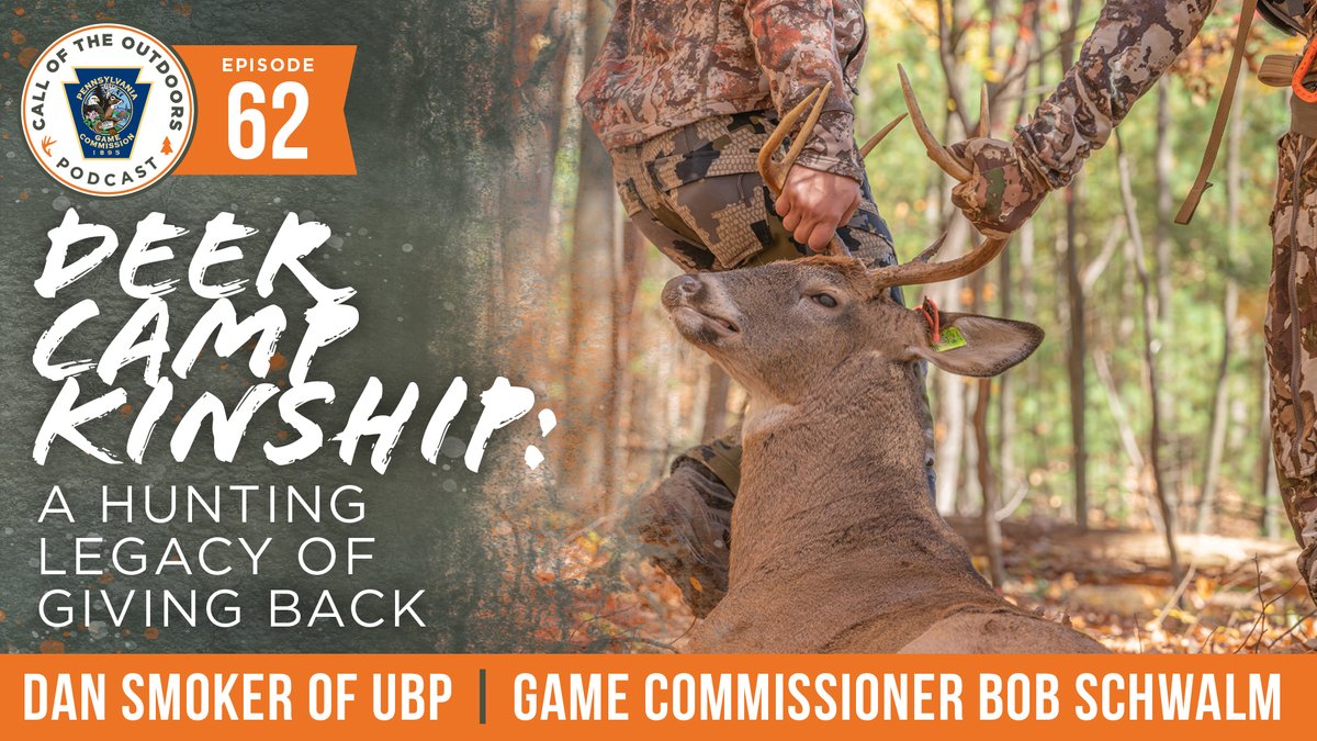 PAGameComm's tweet image. Hunting unites Pennsylvanians for a greater purpose and in our latest episode of the Call of the Outdoors podcast, we discuss Pennsylvania’s sense of community that supports hunting heritage.  Listen now: call-of-the-outdoors.castos.com