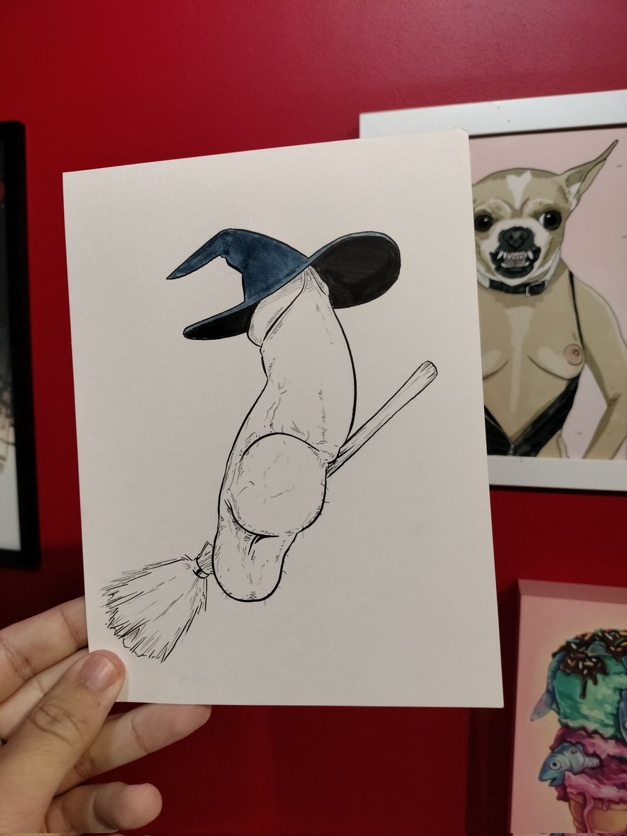 DicksByRichard's tweet photo. Day 2 of #cocktober is a witch!

What dick do people want to see next? https://t.co/Jsx6jbcDq4