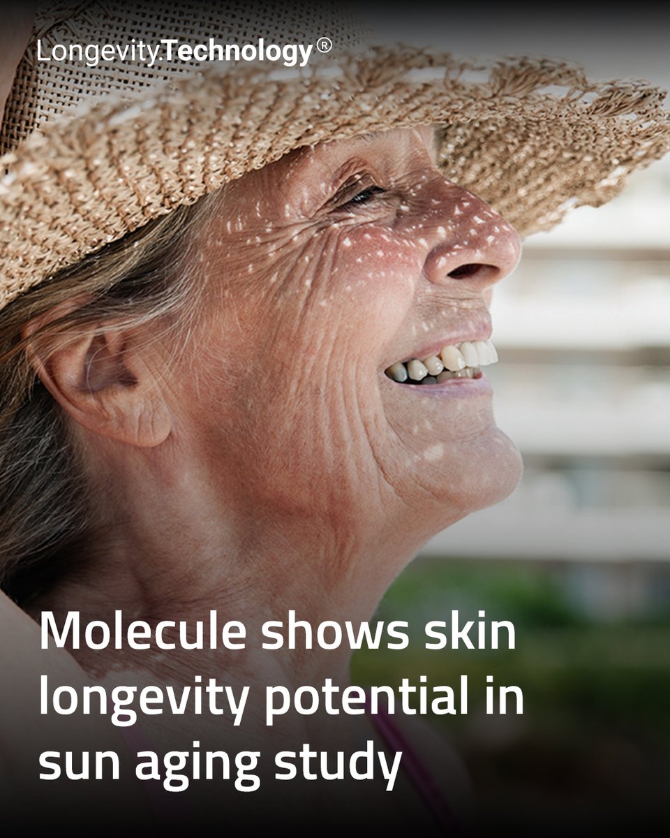 LongevityTech's tweet image. Derm-Biome’s compound prevented epidermal thickening, reduced cellular senescence and preserved collagen levels under UV stress.
longevity.technology/news/molecule-…
@DermBiome #aging #skin #sundamage
