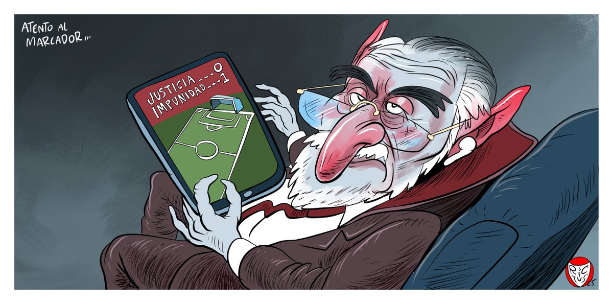 "Atento al marcador" Cartón publicado en <a href="/ElFinanciero_Mx/">El Financiero</a>