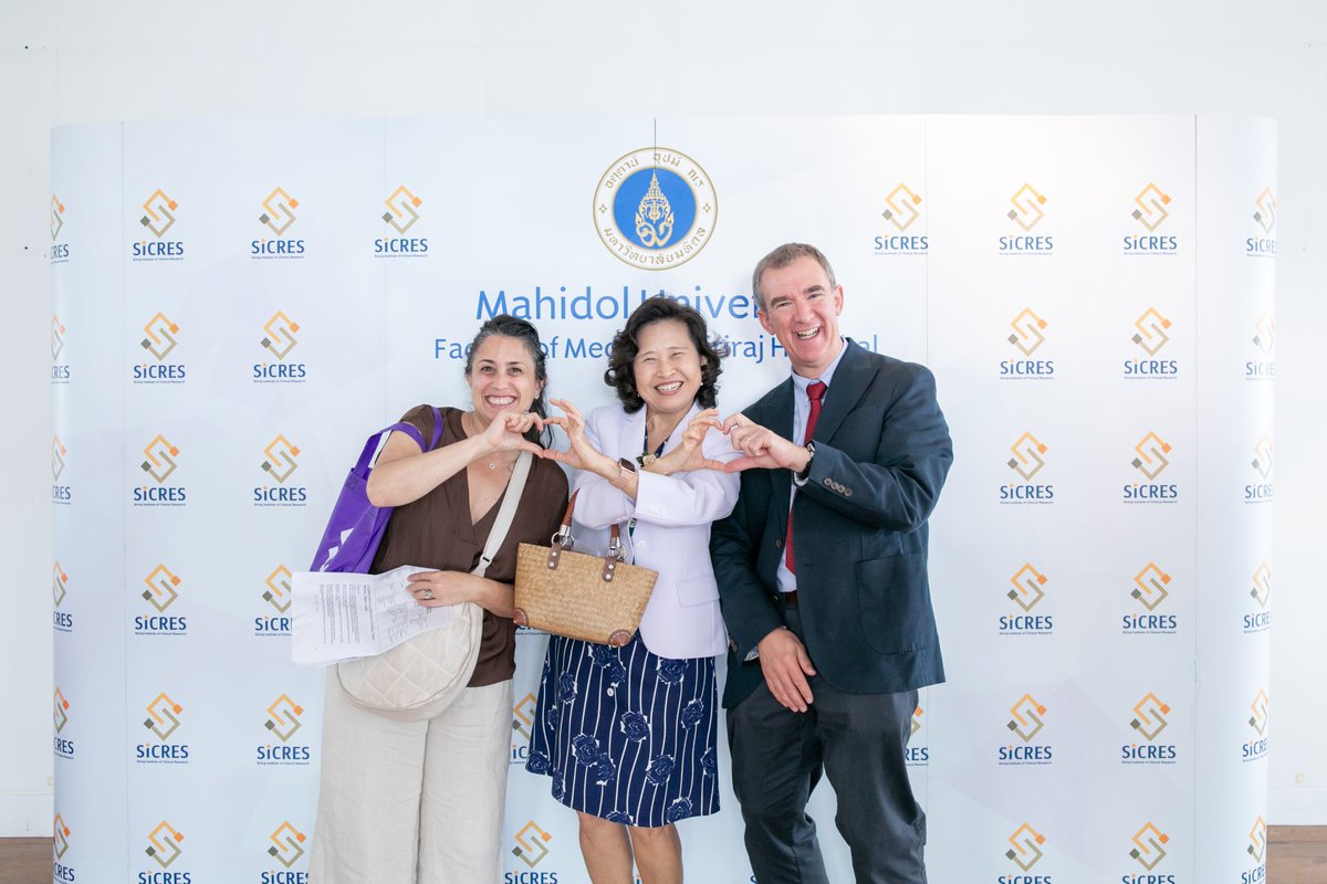 SICRES_Official's tweet image. On Oct 2, 2025, Siriraj was honored to welcome the PDP Funders Group (PFG) for a tour of our clinics, research departments, SICRES, and the Siriraj Museum. ✨ #SICRES #PFG #Siriraj #GlobalHealth