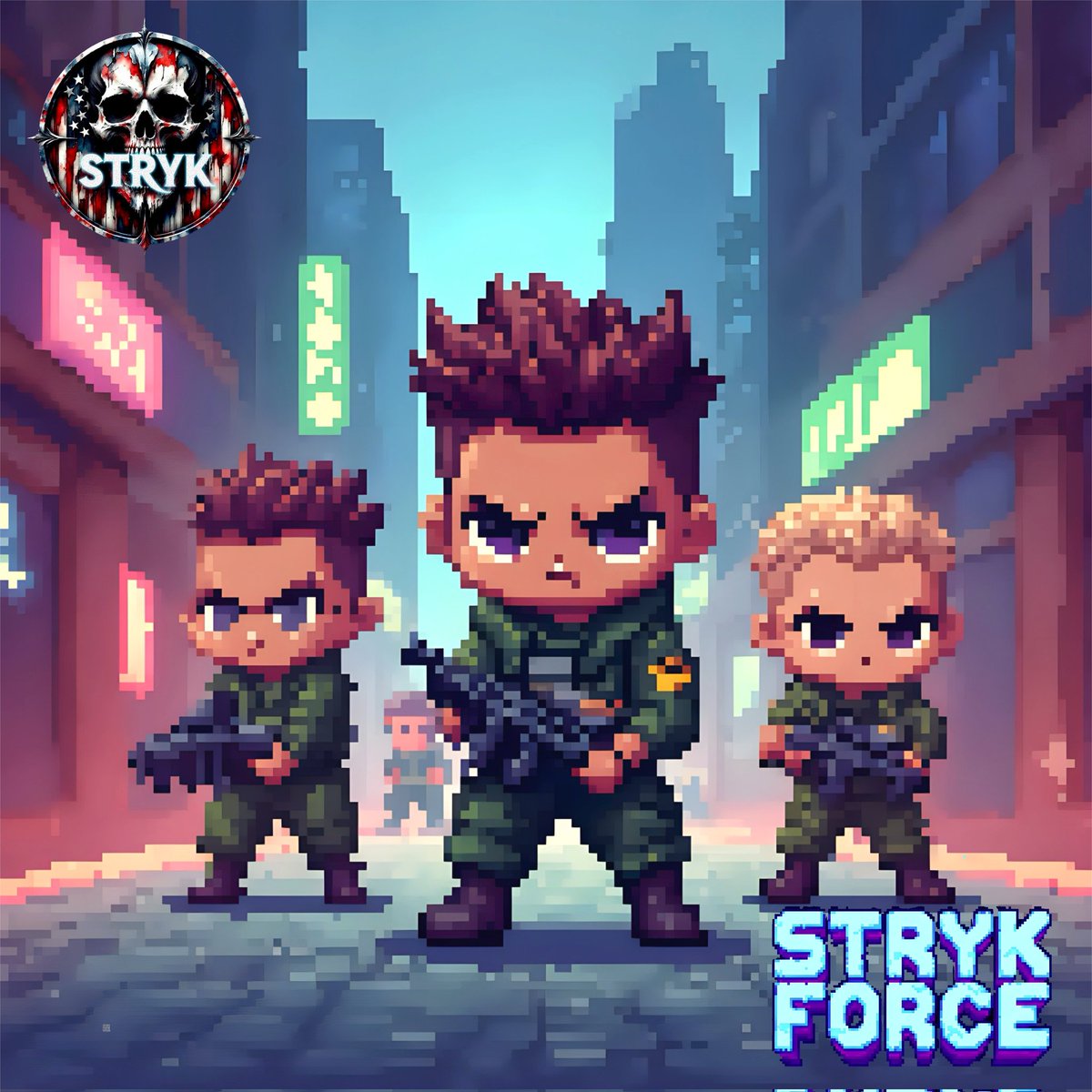 HMac8o8's tweet photo. 🔥 Get ready, soldiers! 🔥
A new mission is launching... STRYK FORCE PIXELS 🎮💥
Pixel warriors, battle-ready and collectible. 🚀
⚔️ Coming Soon. Stay locked in for intel.
@force91004
#NFT #PixelArt #STRYKFORCE https://t.co/PwhGw1zcUr