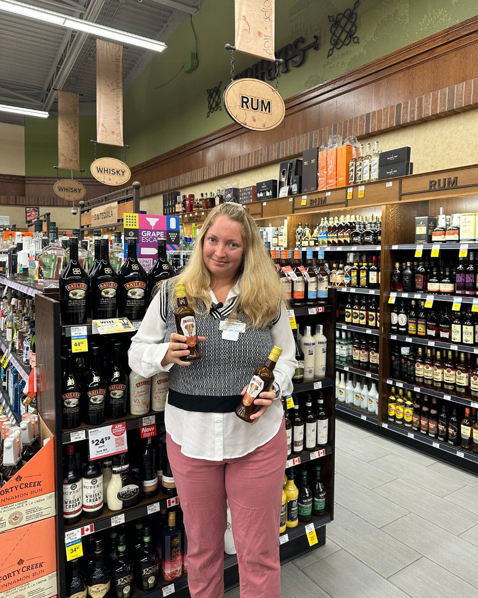 📻✨ Tune in this Thursday at 4:47 PM on QR Calgary’s Inside the Glass! 

Shawnessy sommelier Anasatiia Dudnyk shares how Amarula Cream is the perfect treat (yes, even over ice cream).🥂