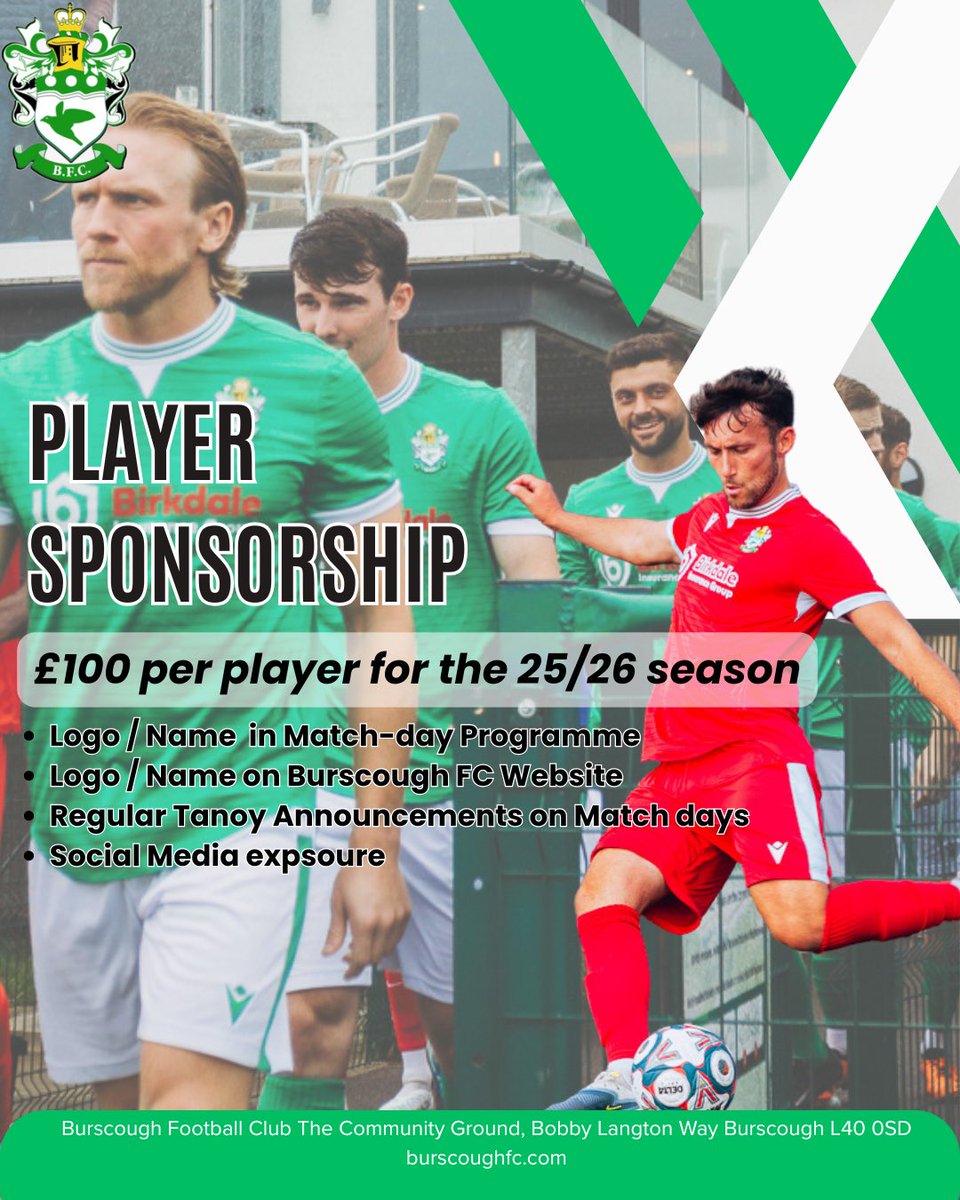 Burscough FC tweet media