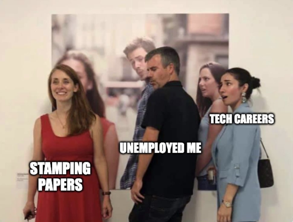 America doesn’t want to work in tech. Nobody’s googling "how to code in Python" or "become a prompt whisperer." The top search? "How to become a notary." 38K people a month. That’s quiet panic. Maybe the new American dream is simple: Find work AI can’t touch.