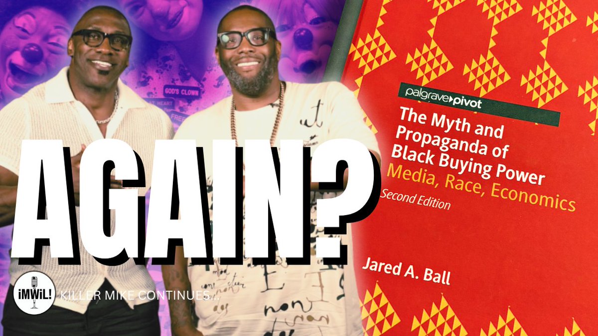 IMIXWHATILIKE's tweet image. Killer Mike Cannot Stop Himself From Calling Me Out and Defending the Neo-Colonial Bourgeoisie! youtu.be/_Rb4jTQJIm0?si…