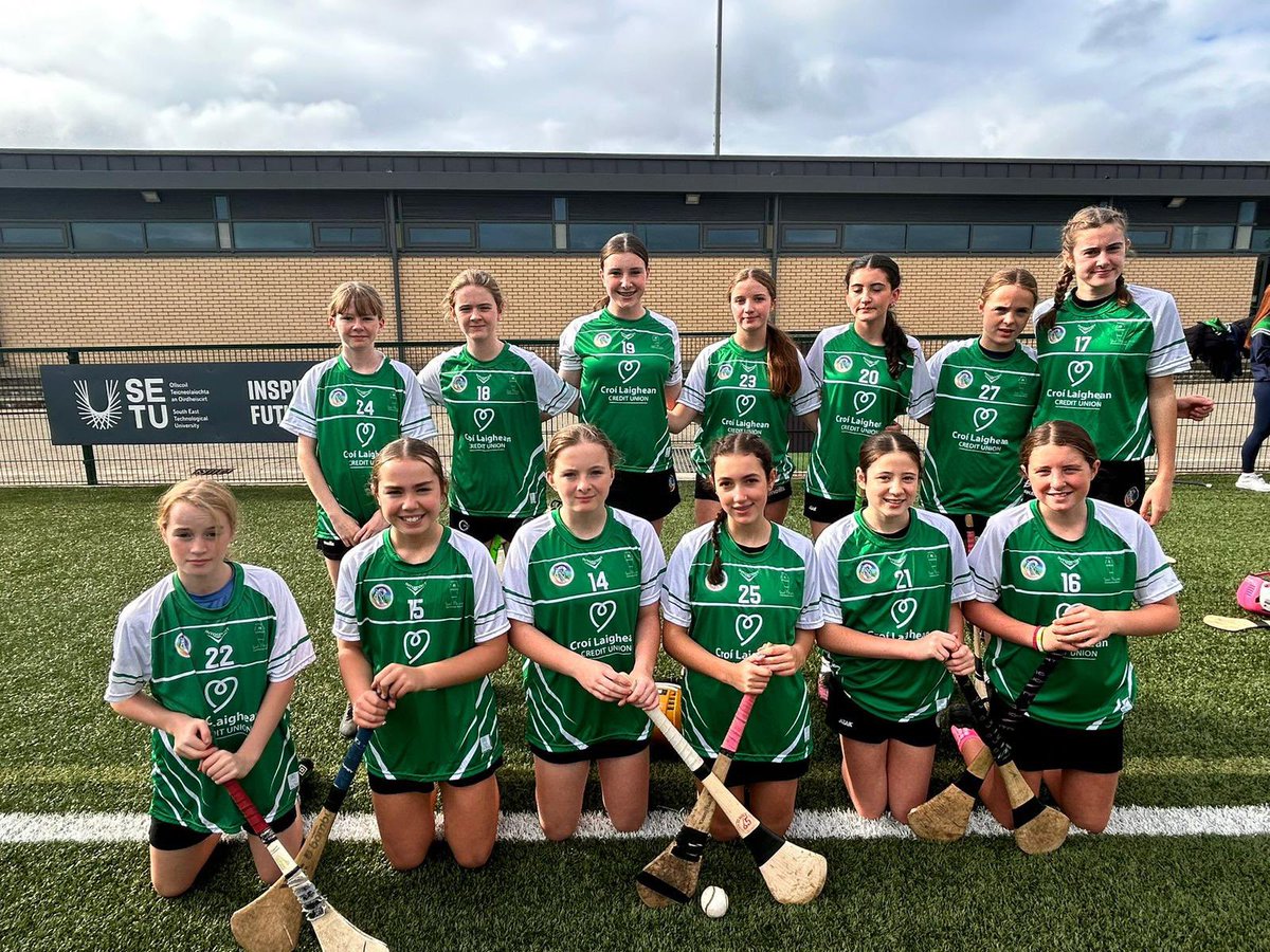 Our 1st and 2nd Year Camogie players enjoyed a great day at the Leinster Development Blitz in SETU Carlow on Tuesday. Great skill and talent was on display. Well done to all involved.

🟢⚪️🟢⚪️