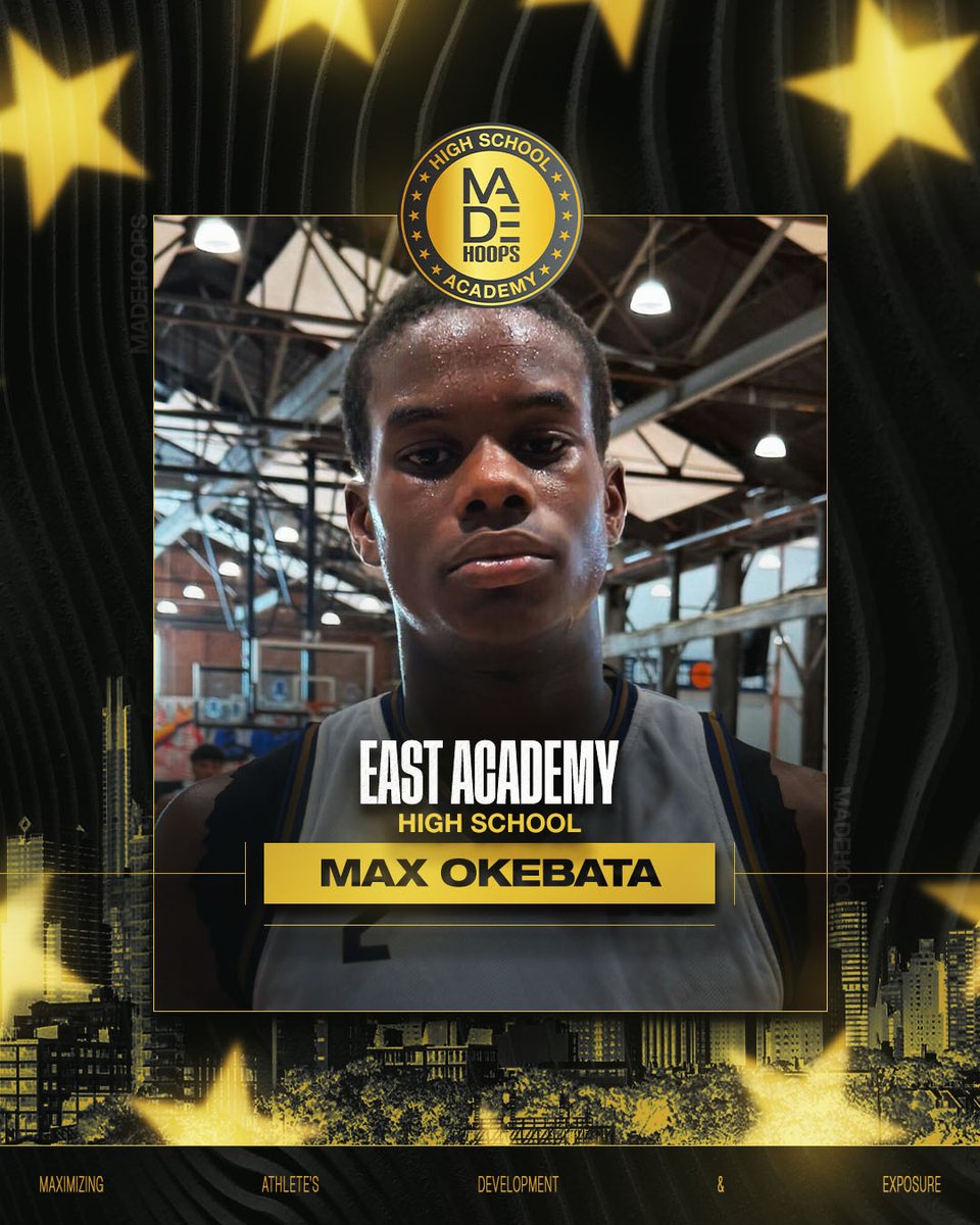 TreySterner5345's tweet photo. MADE East HSA Watchlist

2027 6'5 G Max Okebata (La Salle College HS)

Physical force on the perimeter with a strong frame. Explosive driver in half court and transition. Lockdown defender that leaves his mark on the glass https://t.co/EYYGSyCpTV