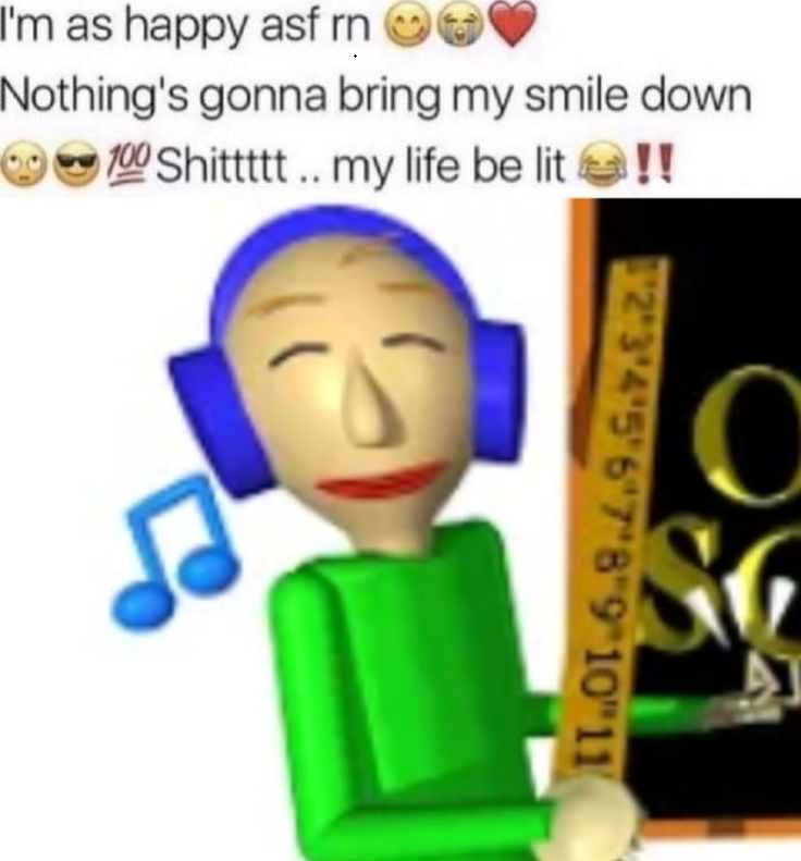 Random Unhinged Baldi Memes tweet media