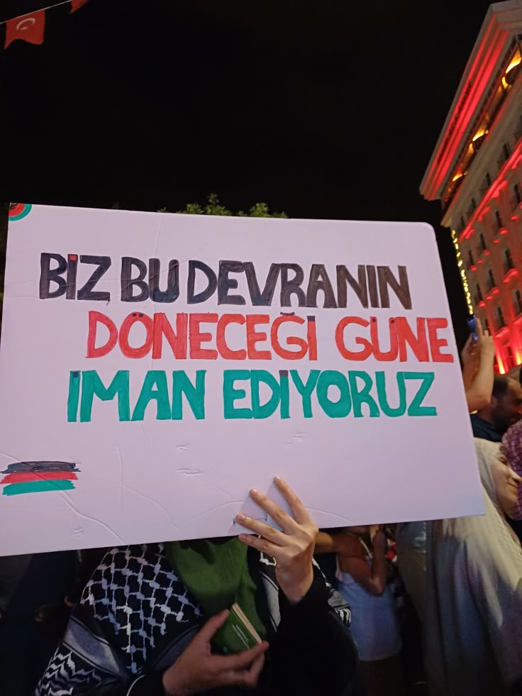 Elbet bir gün!
#Gaza 🍉