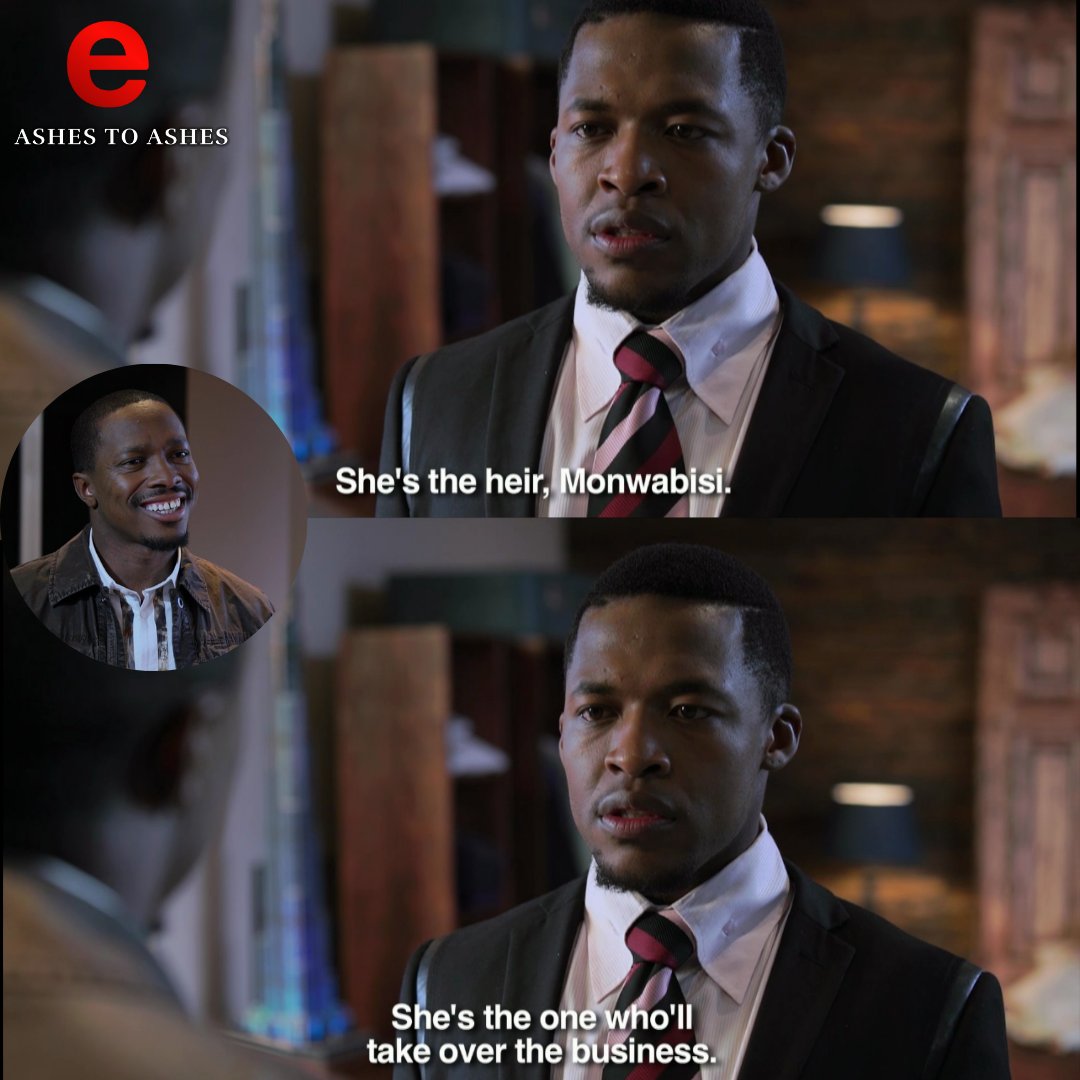 etv's tweet image. 😂 Not Monwabisi laughing at whatever Tsietsi is saying?! He’s trying to turn him against Reba 😳💥… but Monwabisi is NOT interested 😏. Do you think Tsietsi will go as far as to kill Reba? 😱 Don’t miss #AshesToAshes tonight at 10:30PM