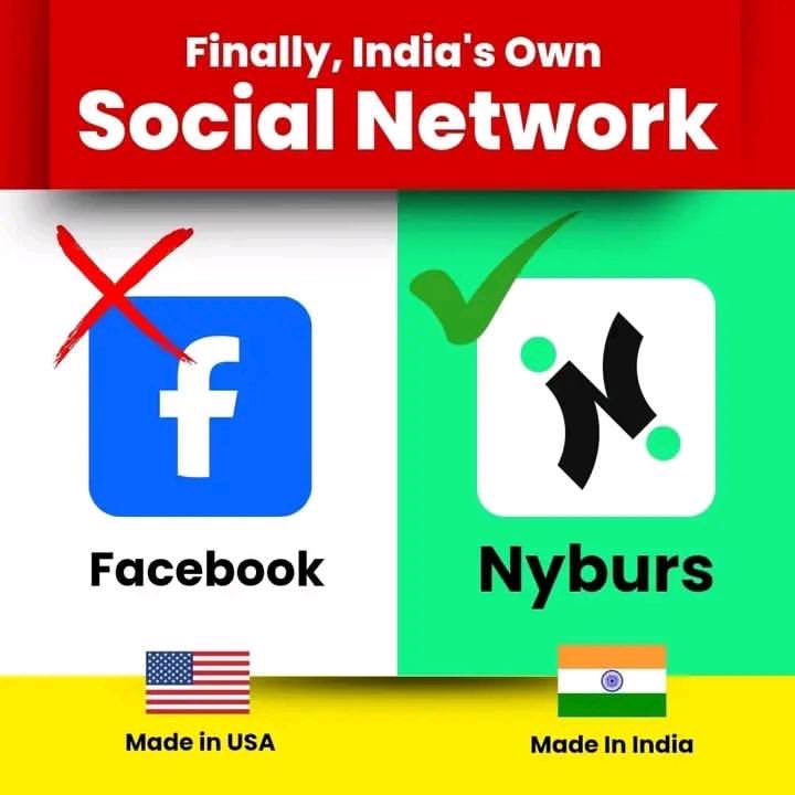 kr_rajput07's tweet photo. 📧 #Gmail की जगह #ZohoMail
💬 #WhatsApp की जगह Arattai
📱 #GooglePlayStore की जगह Indus App Store
🗺️ #GoogleMaps की जगह Mappls

अब तो…
👥 #Facebook की जगह Nyburs
🐦 #Twitter की जगह Koo
🌐 #GoogleBrowser की जगह Ulla

सब कुछ भारत के पास है ✅
बस ज़रूरत है तो भारतीय जनता को अपने ही देशी विकल्पों को अपनाने की 💪🚩

जय हिंद 🇮🇳🔥