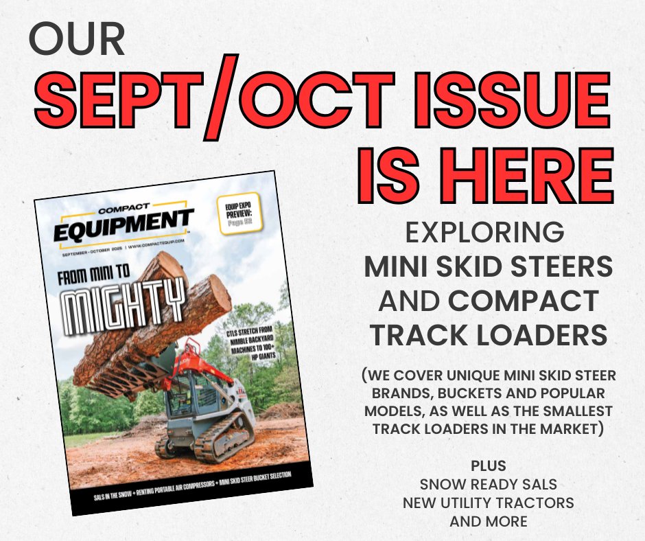 CompactEquip's tweet image. Check out our September/October issue! 

Read it here 👇
digital.compactequip.com/september-octo…