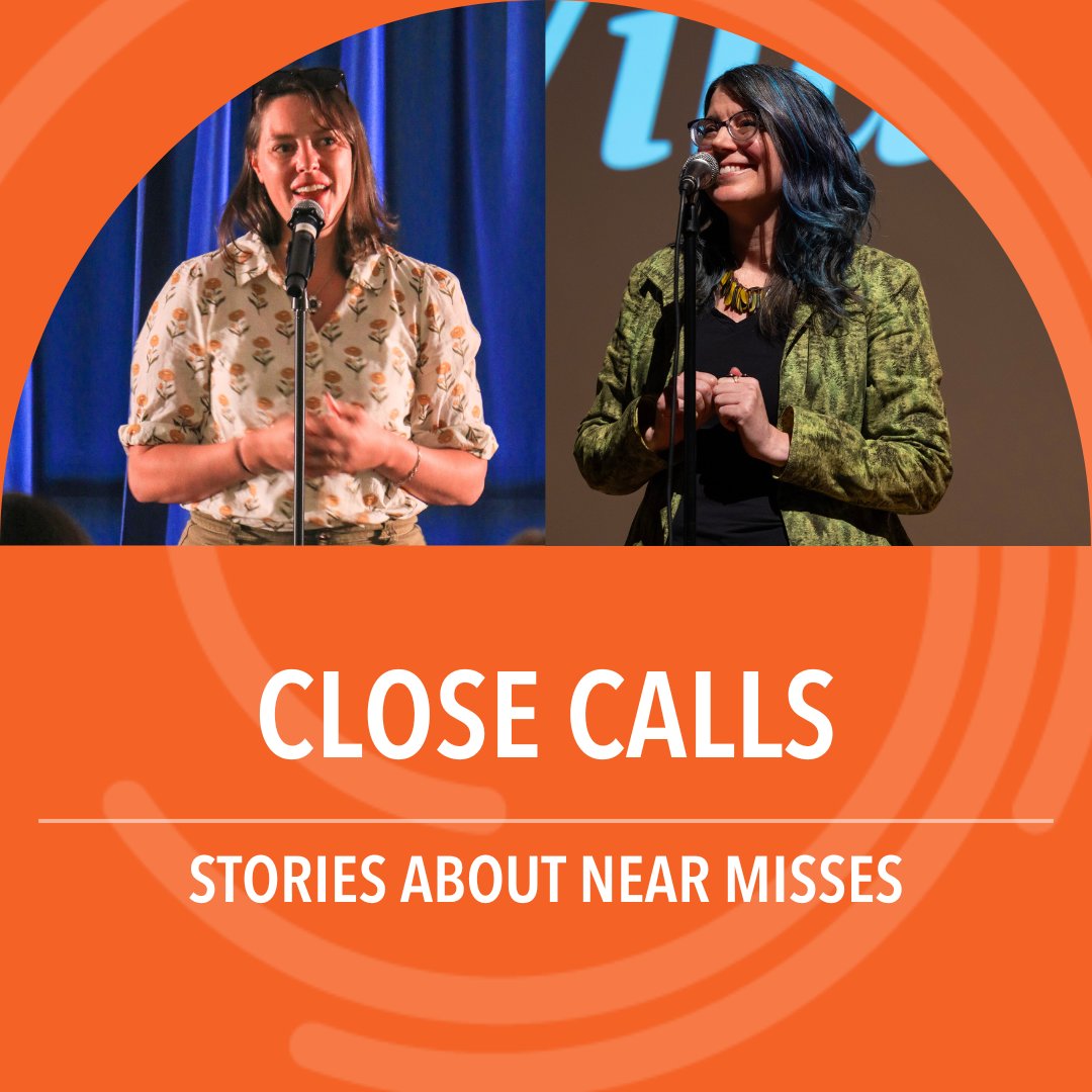 storycollider's tweet image. 🎃 Happy October! We’re kicking off spooky season with life-or-death science stories: a mugger with a knife 🔪 and a lightning strike ⚡️— told with the benefit of hindsight (and a pulse). Listen… if you dare. 👻🎧
#SpookyScience #CloseCalls #TrueStories #LifeOrDeath