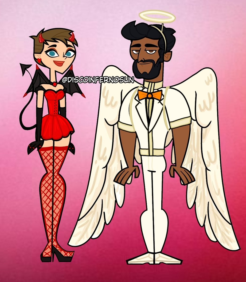 Devil Ivy and Angel Zaid ready for Halloween, thank you so much <a href="/Purpleorchids24/">Shauny</a> for the support, fun concept and idea❤️

#Zaivy #disventurecamp #dctwt #IvyBerki #ZaidHakim #dc4