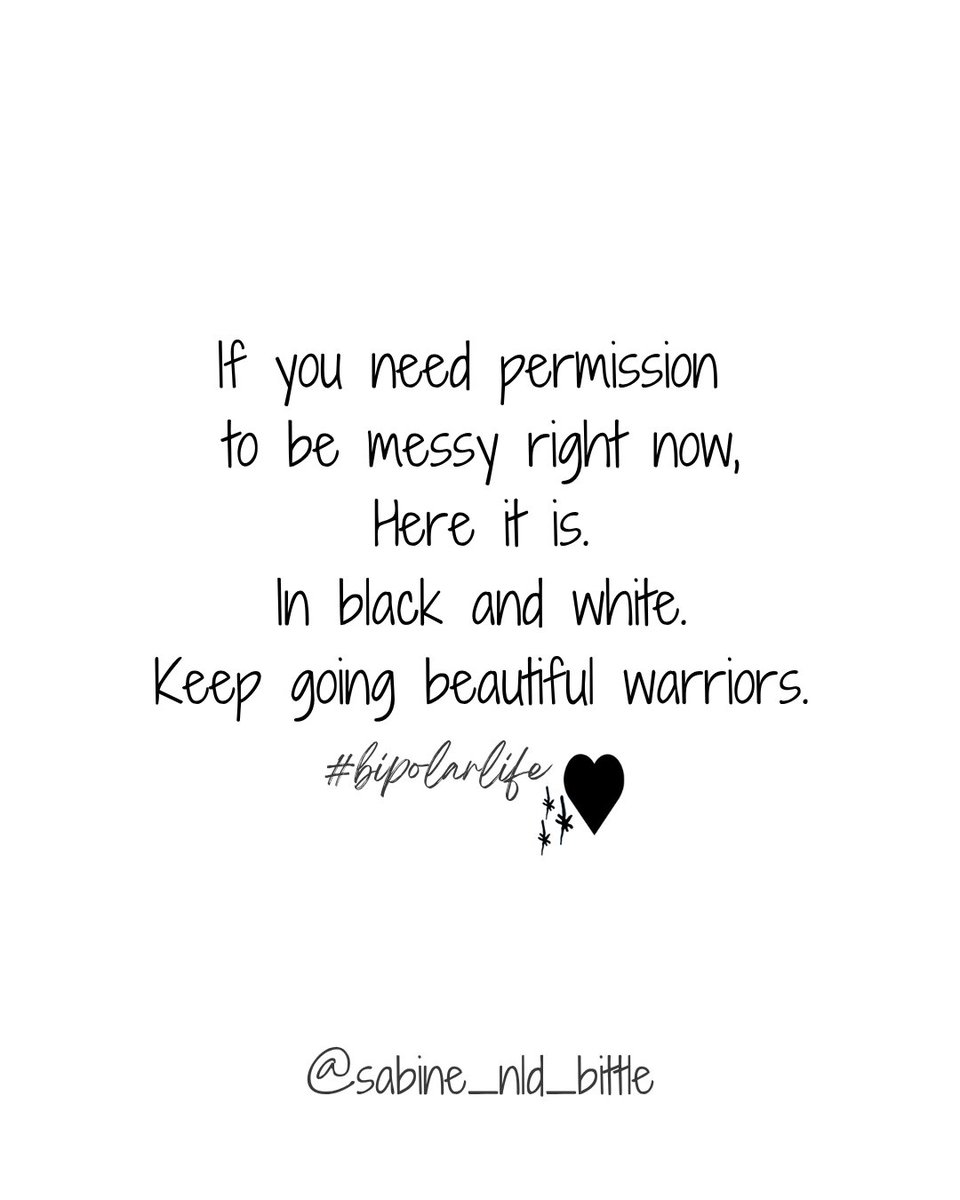 Keep going beautiful warriors …

#bipolar #bipolarlife #mentalhealth