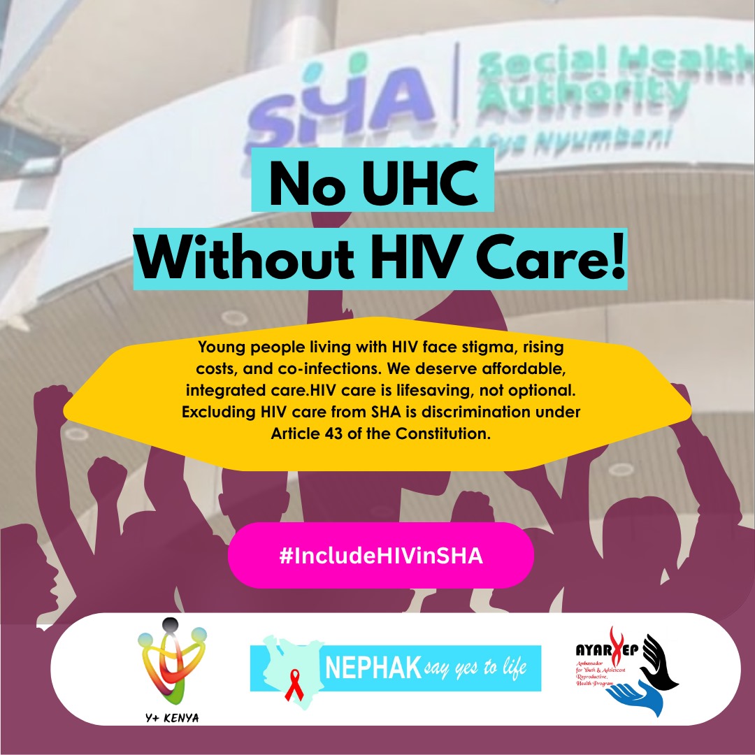 astronovar's tweet image. Declining external aid should never mean lost care. SHA holds the responsibility to ensure HIV services and reproductive health remain accessible nationwide, guaranteeing dignity and health rights for all Kenyans.
#IncludeHIVCareInSHA.