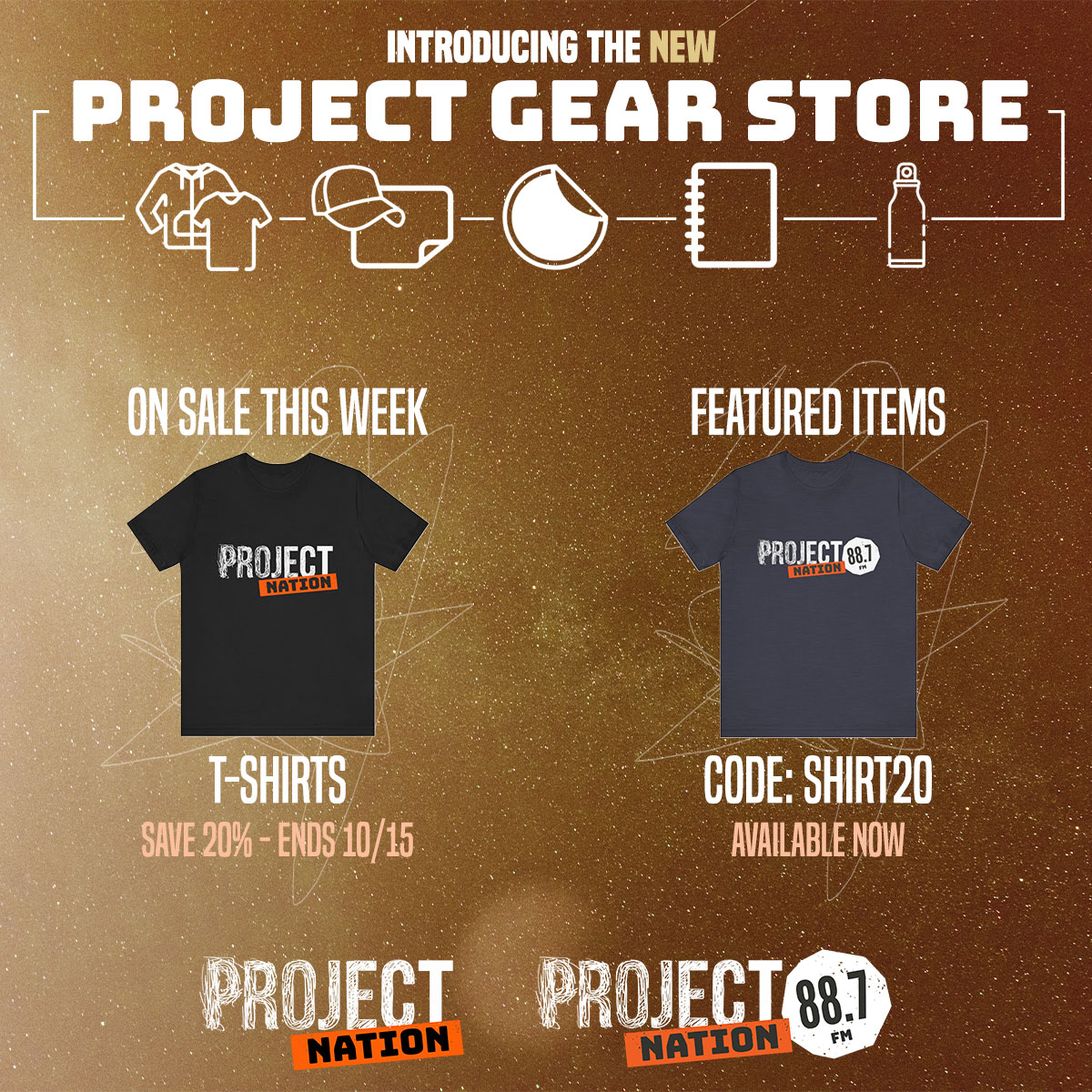 myprojectnation's tweet photo. Get 20% off all shirts with code SHIRT20 through 10/1. Don't miss out—limited time only.
Shop now: https://t.co/VD5f6csWOW https://t.co/b6HzX3Ibmw