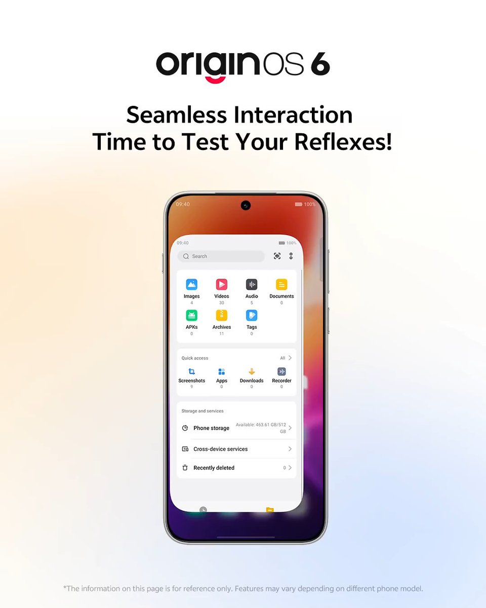 Avishek54114044's tweet image. Some improvements on OriginOS 6 (global &amp;amp; India):-

- Better readability
- New control center
- New settings design
- Parallel Animation
- More customisation
- New File manager
- New Origin Island
- Smoother
- More lock screen customisation
- New volume slider

And so on!