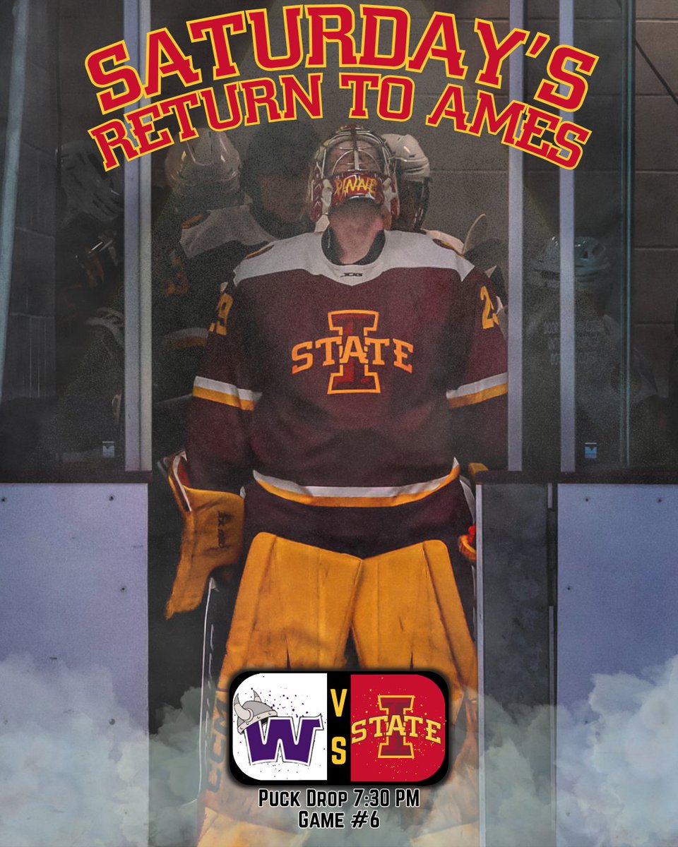 Hockey at Iowa State tweet media
