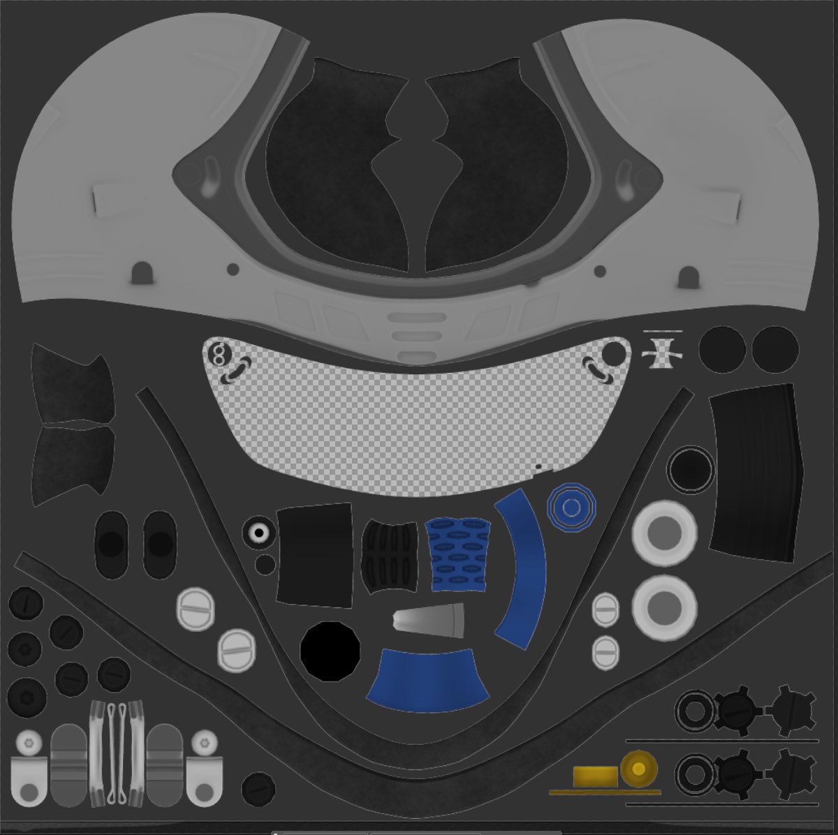 vorrs_'s tweet photo. Sneak peek at our first helmet model &amp; template for custom designs. 

#3dmodel #simracing #laserscanning https://t.co/NJrxgxsV28