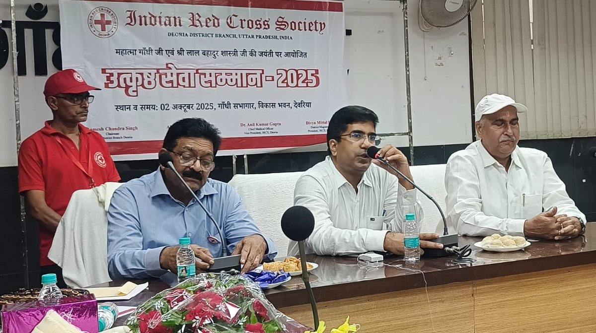 Red Cross Deoria tweet media
