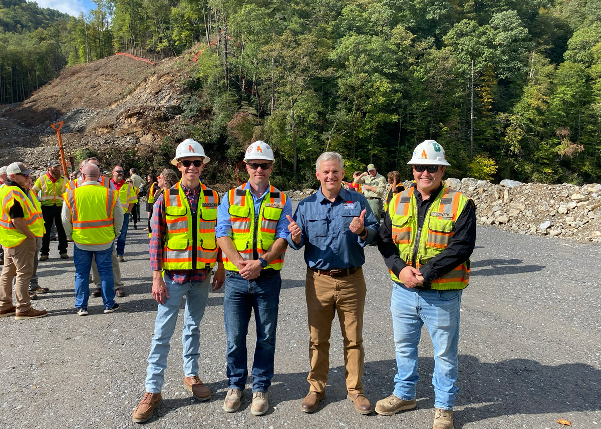 Ames Construction (@amesconstrn) on Twitter photo We welcomed North Carolina Governor Josh Stein and FHWA Administrator Sean McMaster to the I-40 Pigeon River Emergency project last week. Their visit highlighted Hurricane Helene recovery efforts on the one-year anniversary of the storm.
Read more at amesconstruction.com/news/officials… We welcomed North Carolina Governor Josh Stein and FHWA Administrator Sean McMaster to the I-40 Pigeon River Emergency project last week. Their visit highlighted Hurricane Helene recovery efforts on the one-year anniversary of the storm.
Read more at amesconstruction.com/news/officials…