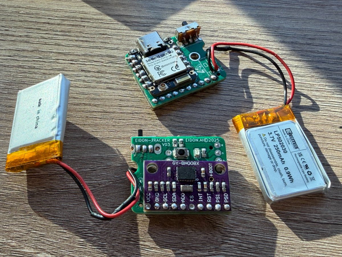 Custom PCB for second batch of @Eidon_AI trackers in DA HOUSE