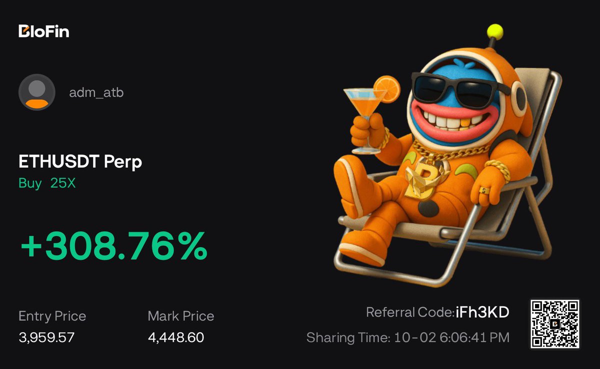 adm__b's tweet photo. Après un bon drawdown, on se refait petit à petit https://t.co/mkVo5lUgRJ