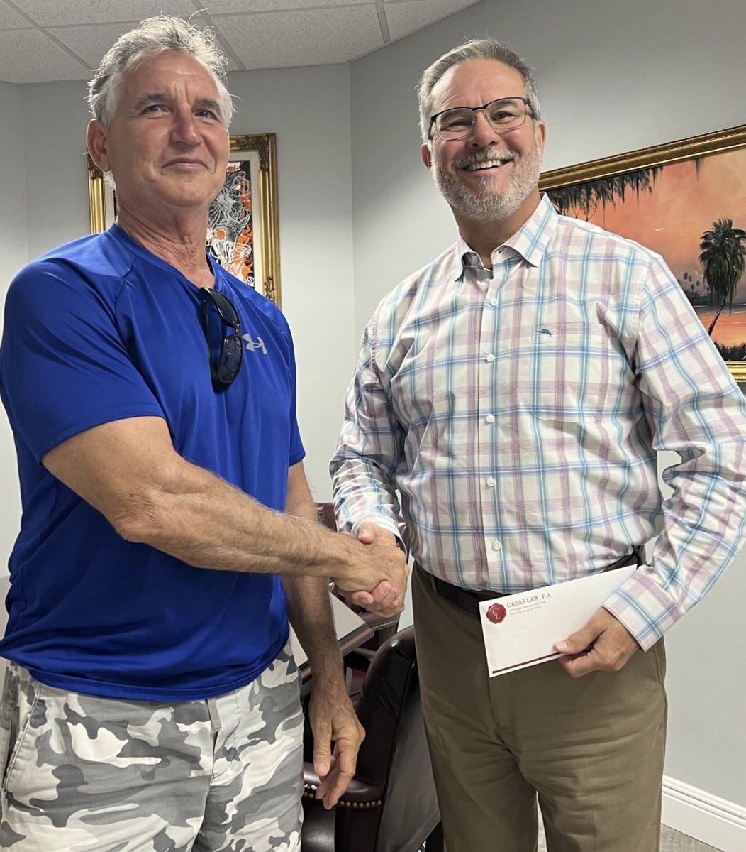 A win for Mr. Naranjo is a reminder of why we do what we do. Casas Law is dedicated to advocating for the individuals and families we serve. If you are in need of personal injury representation, Casas Law is here to help.

bit.ly/3iuHGgE