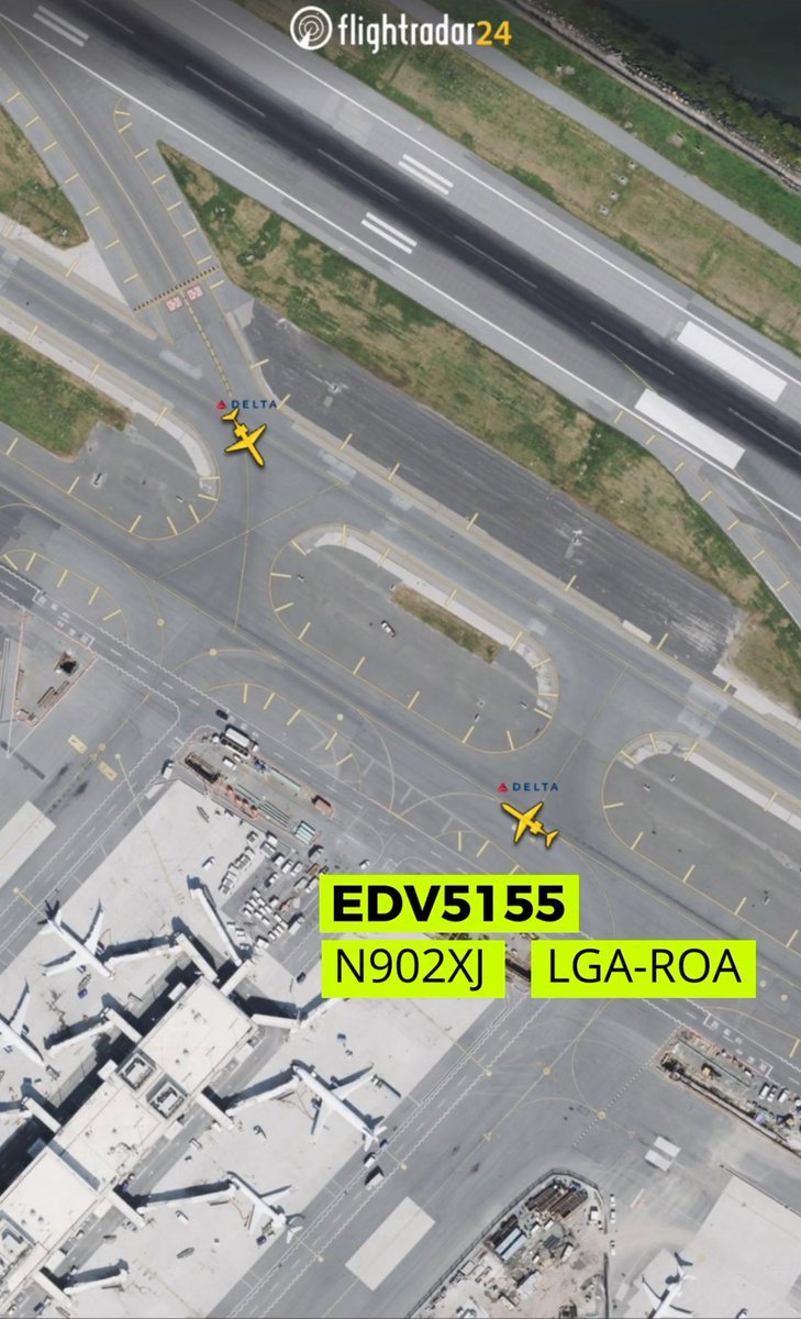 Update Two Endeavor Air CRJs collided in New York last night. Thankfully,  only one minor injury was reported. In a preliminary statement, the FAA  says ATC “instructed flight 5155 to hold short