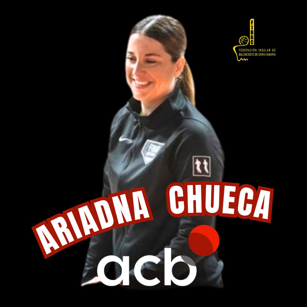 🙌🏻 Desde la #FIBGC queremos felicitar a Ariadna Chueca por su inclusión en el listado de árbitros y árbitras de la Liga Endesa 2025-26.

🔝 !Enhorabuena y mucha suerte, Ariadna!