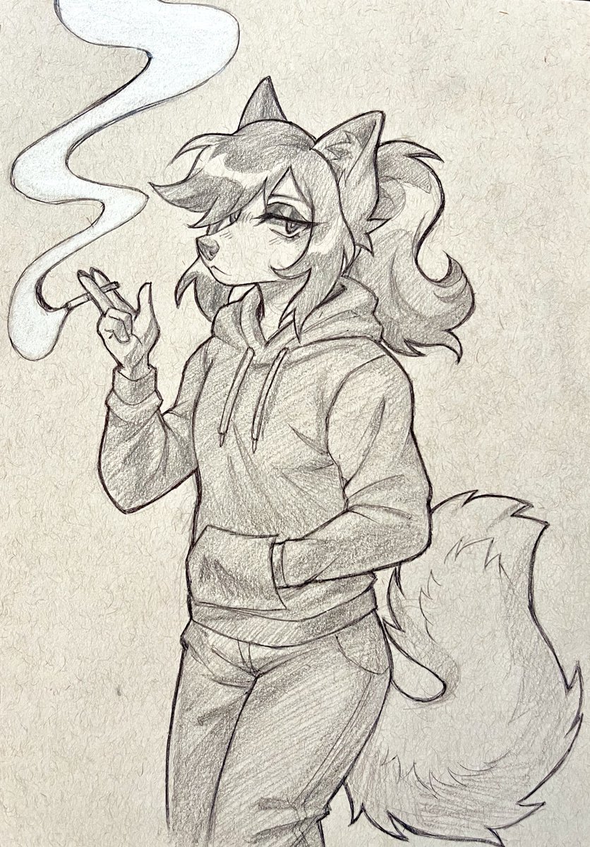 Shoutout to <a href="/captynz/">piper! 🌈⚡</a> for this beautiful drawing of Hana!