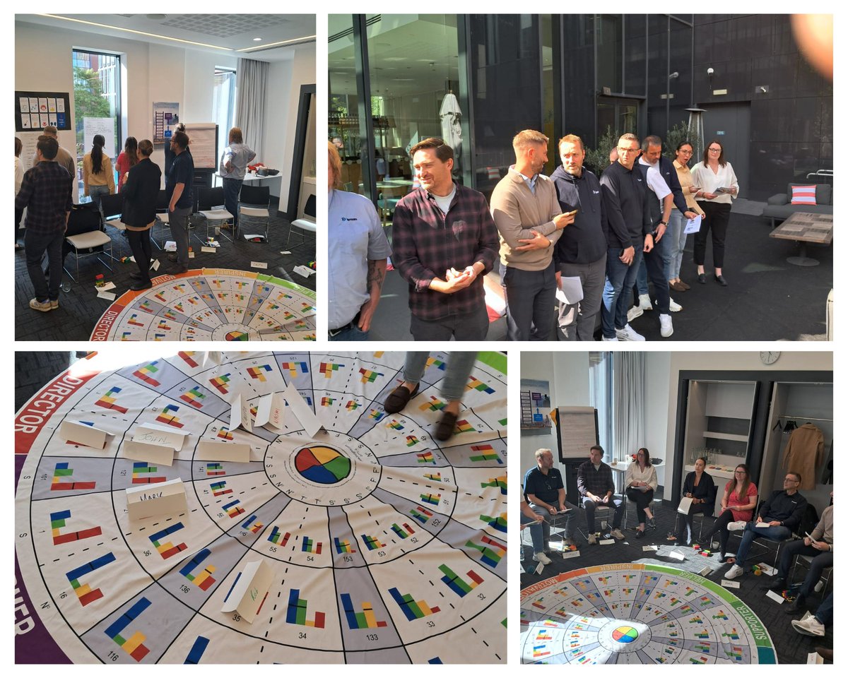 Our behavioural and leadership expert, Matt Cain, recently ran an Insights Discovery workshop with the team at Ipsum. Sessions like this give teams the space to deepen understanding, build trust and collaborate more effectively. 
#insights #communication #connection #teamwork